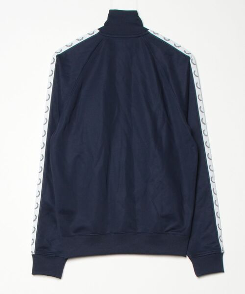 「FRED PERRY」 ジャージブルゾン S ネイビー レディースの画像