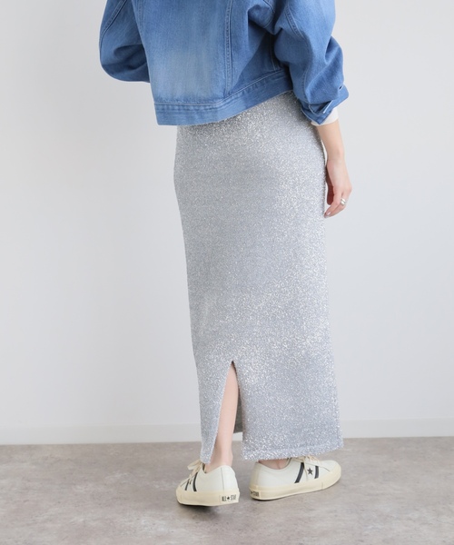 「journal standard L'essage」 ロングスカート - ブラック レディース_画像4