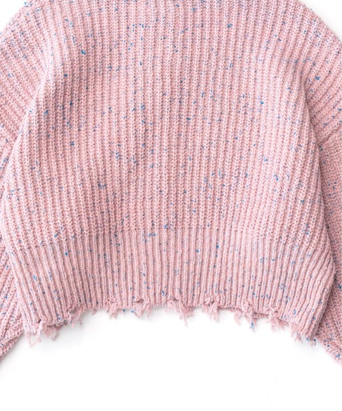 「MAISON SPECIAL」 ニットカーディガン FREE ピンク レディースの画像