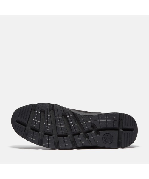「Timberland」 レザーシューズ 26.0cm ダークブラック メンズ_画像3