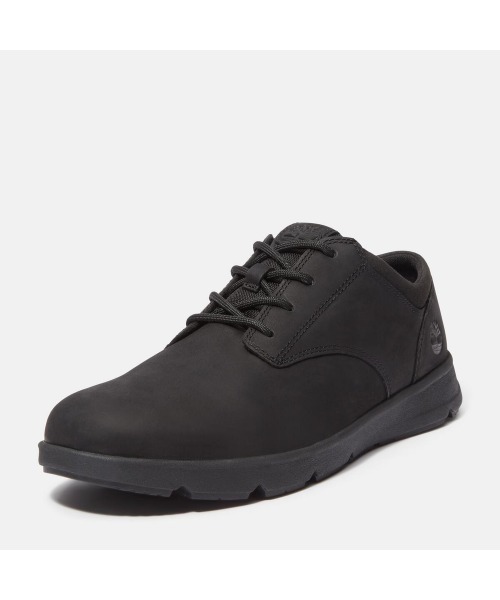 「Timberland」 レザーシューズ 26.0cm ダークブラック メンズ_画像9