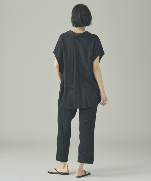 CurensologyシアーフライスボクシーTシャツ　ブルー recommend_item_250606_1_28569d