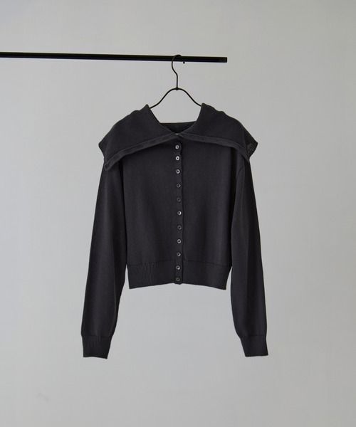 トレーナー スウェット 「JANE SMITH/ジェーン・スミス」7G SAILER CARDIGAN レディースの画像