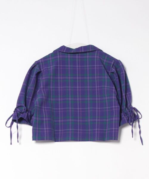 「jouetie」 ジャケット「fruits zipperコラボ」 MEDIUM パープル レディース_画像2