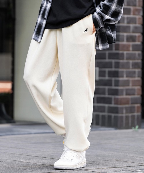 「KANGOL」 スウェットパンツ X-LARGE 杢グレー メンズ_画像2