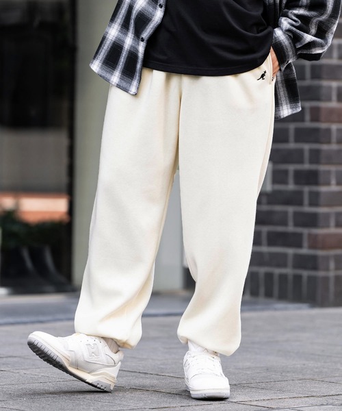 「KANGOL」 スウェットパンツ X-LARGE 杢グレー メンズ_画像3