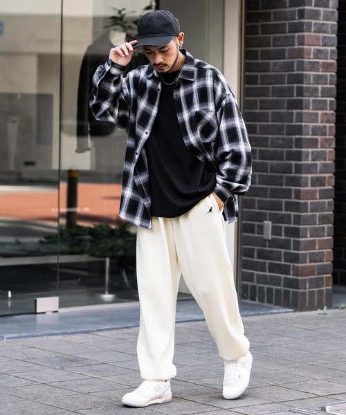 「KANGOL」 スウェットパンツ X-LARGE 杢グレー メンズ_画像5