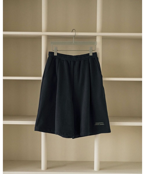 anuke（アンヌーク） ハーフパンツ パンツ 短パン Embroidery Half