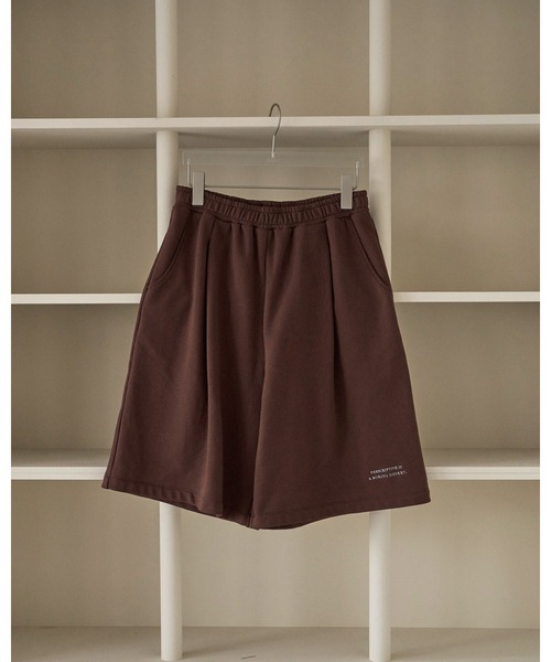 anuke（アンヌーク） ハーフパンツ パンツ Embroidery Half Pants