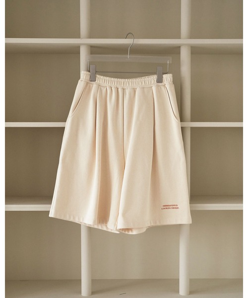 anuke（アンヌーク） ハーフパンツ パンツ 短パン Embroidery Half
