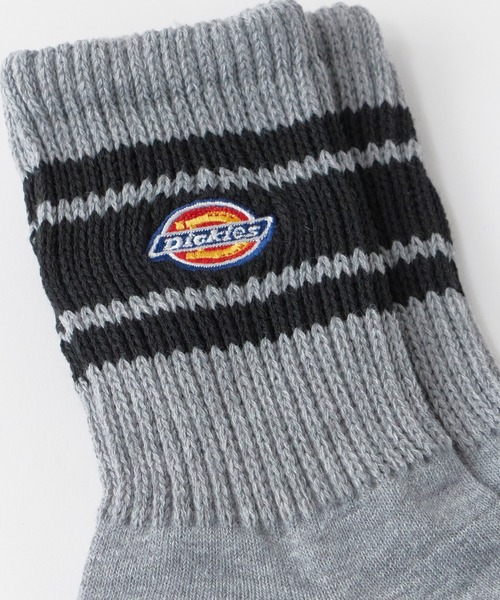 Dickies（ディッキーズ） 靴下 ロゴ入り ラインソックス 3足セット