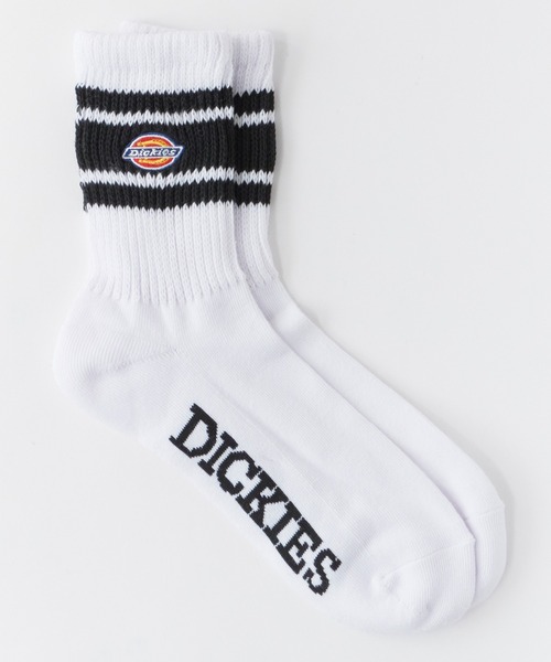 Dickies（ディッキーズ） 靴下 ロゴ入り ラインソックス 3足セット