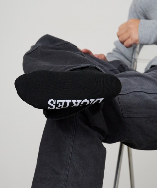 Dickies（ディッキーズ） 靴下 ロゴ入り ラインソックス 3足セット