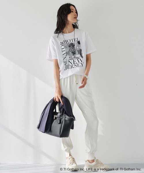 「GOOD ROCK SPEED」 半袖Tシャツ FREE ホワイト レディース_画像6