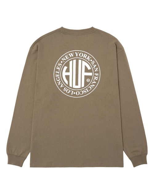 「HUF」 長袖Tシャツ LARGE ホワイト メンズ_画像8