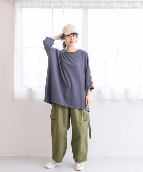 「niko and...」 カーゴパンツ FREE チャコール レディース_画像8