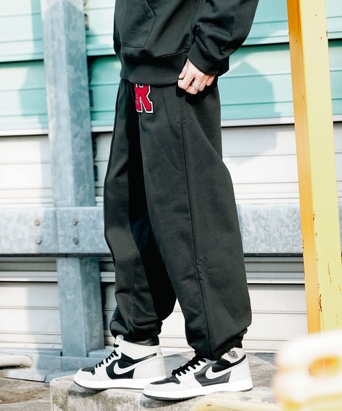「RVCA」 スウェットパンツ MEDIUM ブラック メンズ_画像6