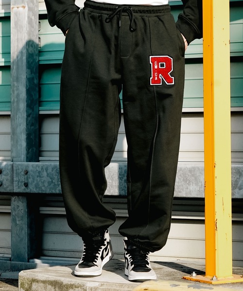 「RVCA」 スウェットパンツ MEDIUM ブラック メンズ_画像9