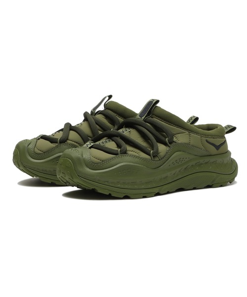 「HOKA」 ローカットスニーカー 27.5cm カーキ メンズ_画像7