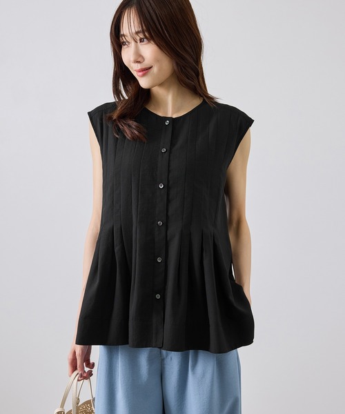 ROPE' PICNIC（ロペ ピクニック） リネンシャツ ブラウス シャツ 「WEB