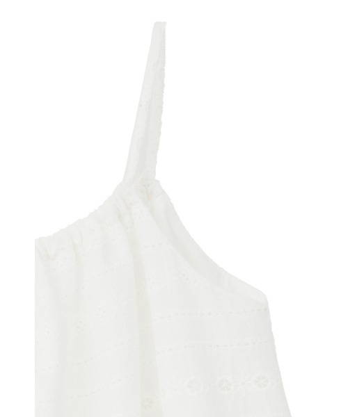 MANOF（マノフ） キャミソール EMBROIDERY LACE CAMI TOPS : ZOZOTOWN 