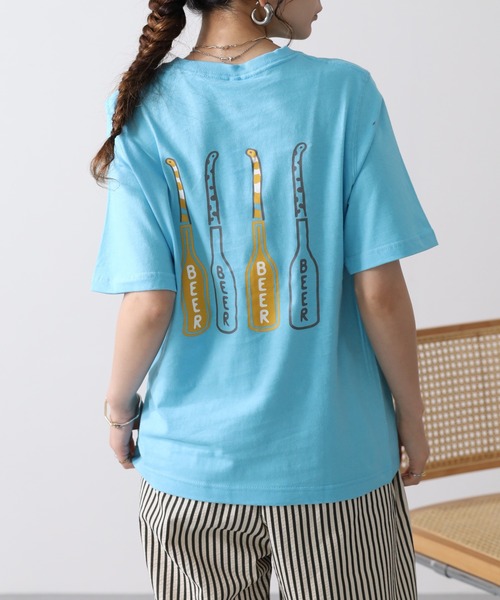 FUNALIVE（ファンアライブ） tシャツ 半袖 オリオンビールプリントT