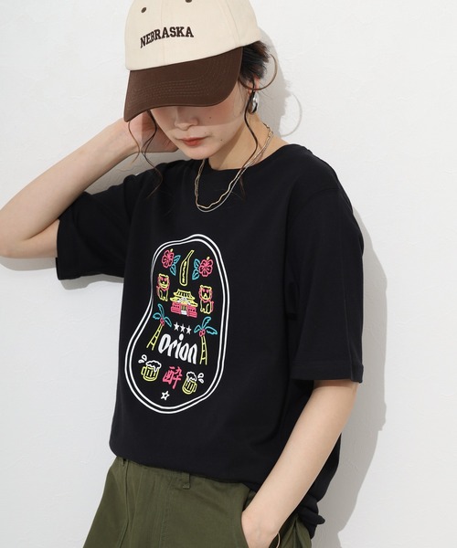 FUNALIVE（ファンアライブ） tシャツ 半袖 オリオンビールプリントT