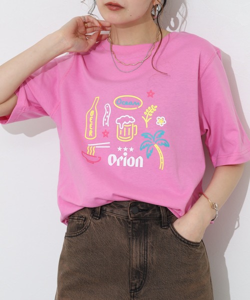 FUNALIVE（ファンアライブ） tシャツ 半袖 オリオンビールプリントT