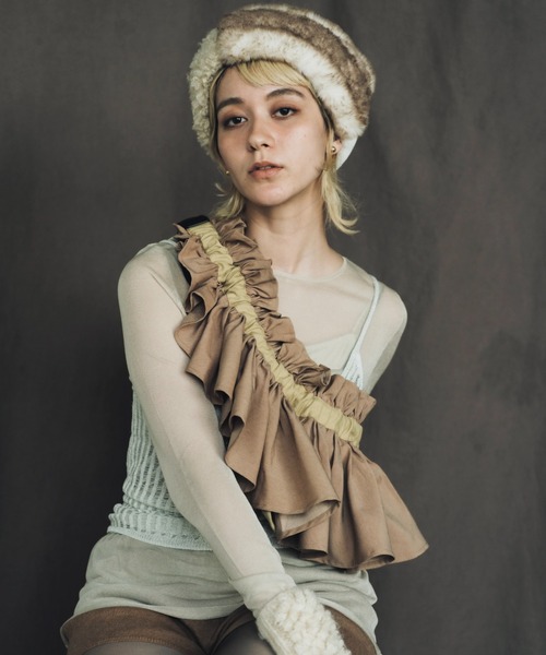 「ORIENT MILLINERY」 ショルダーバッグ FREE ブラック レディース_画像9