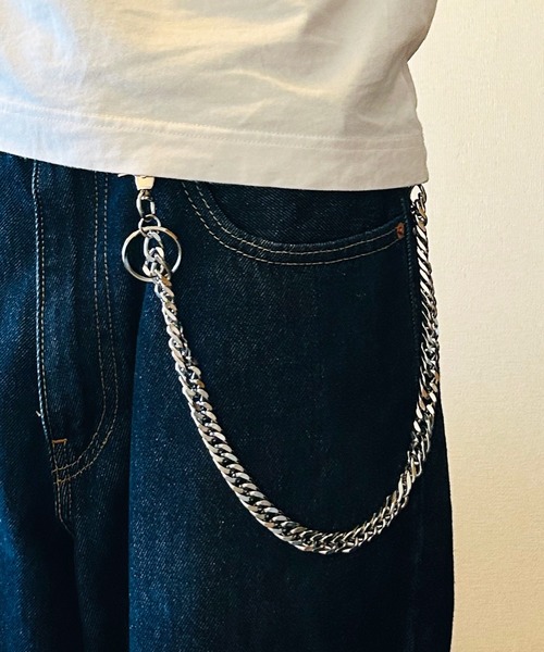 ウォレットチェーン 40cm（メンズアクセサリー） | ファッション の