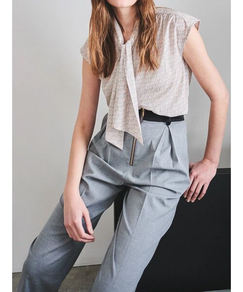 「TONAL」 スラックス SMALL グレー レディース_画像3