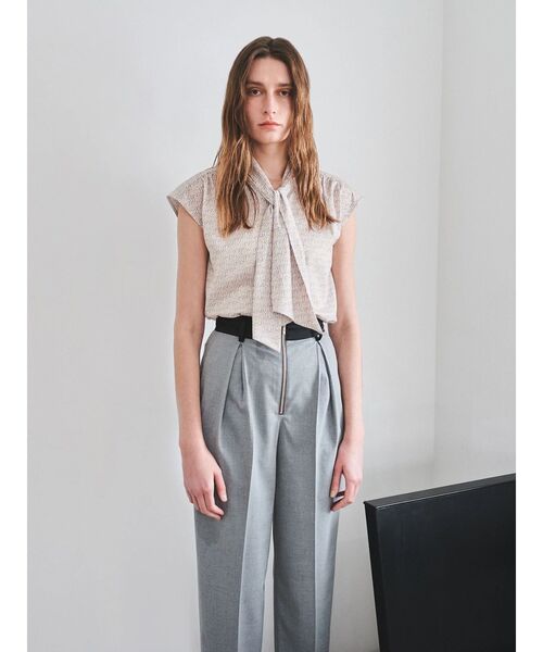 「TONAL」 スラックス SMALL グレー レディース_画像4
