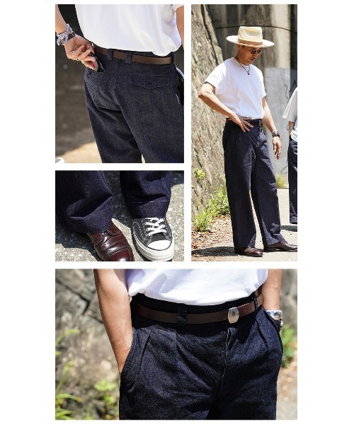 WAIPER.inc ジーンズ フランス軍 M-52 トラウザー KURABO DENIM 