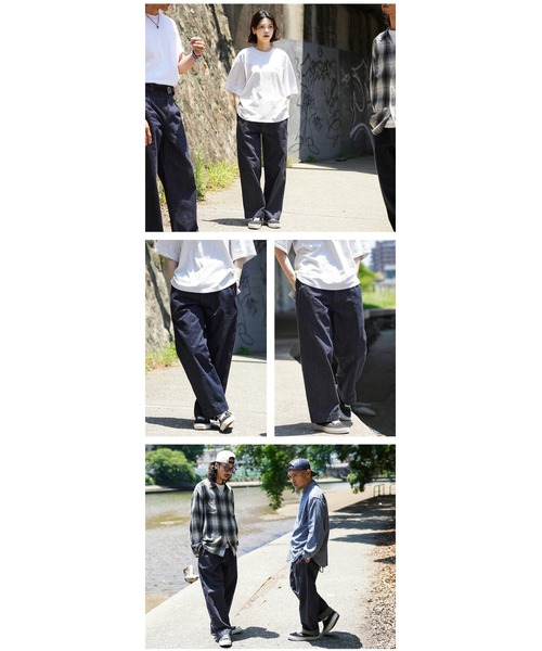WAIPER.inc ジーンズ フランス軍 M-52 トラウザー KURABO DENIM 