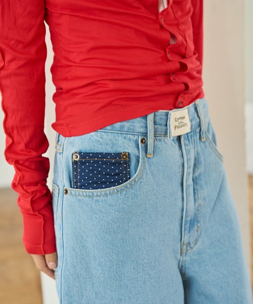 common gull products. デニムパンツ MEDIUM インディゴブルー