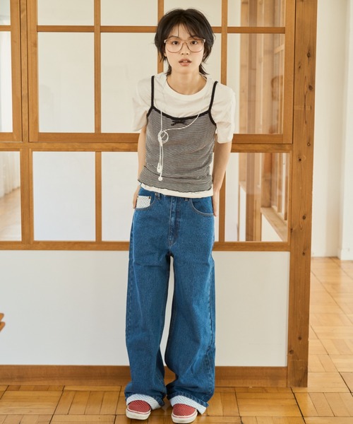 common gull products. デニムパンツ MEDIUM インディゴブルー