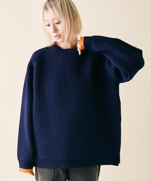 rehacer（レアセル） ニット セーター : Flix Ridge Crew Knit 