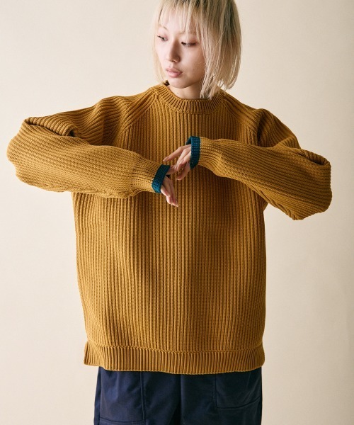 rehacer（レアセル） ニット セーター : Flix Ridge Crew Knit 