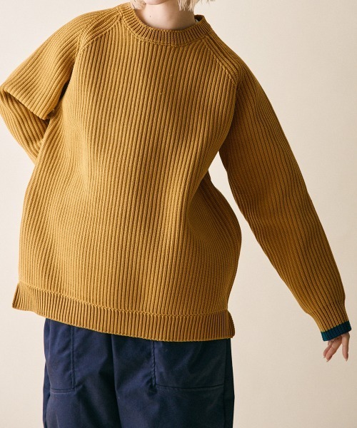 rehacer（レアセル） ニット セーター : Flix Ridge Crew Knit 