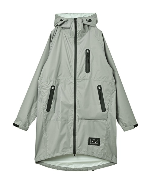 KiU（キウ） レインコート カッパ 自転車 キウレインジップアップ