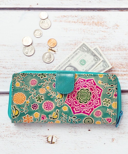 チャイハネ（CAYHANE） 財布 「チャイハネ」インド伝統山羊革細工