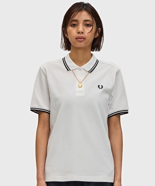 【新品未使用】フレッドペリー ポロシャツ XS 白 日本製  FREDPERRY 新品未使用】フレッドペリー ポロシャツ XS 白 日本製 FREDPERRY