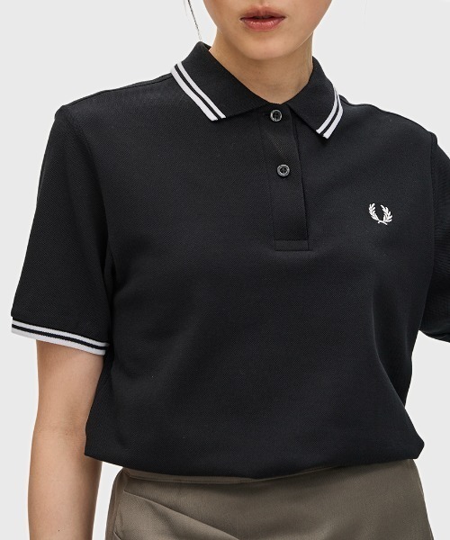 FRED PERRY ポロシャツ ブラック 40 FRED PERRY ポロシャツ ブラック 40 - メルカリ