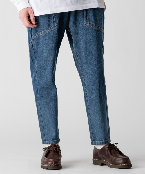 rehacer（レアセル） ジーンズ : Square Narrow Tapered Denim