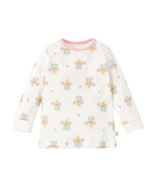 ルームウェア パジャマ 【ルームウェア】フラワーゴート柄トップス&パンツ|ZOZOTOWN PayPayモール店|01
