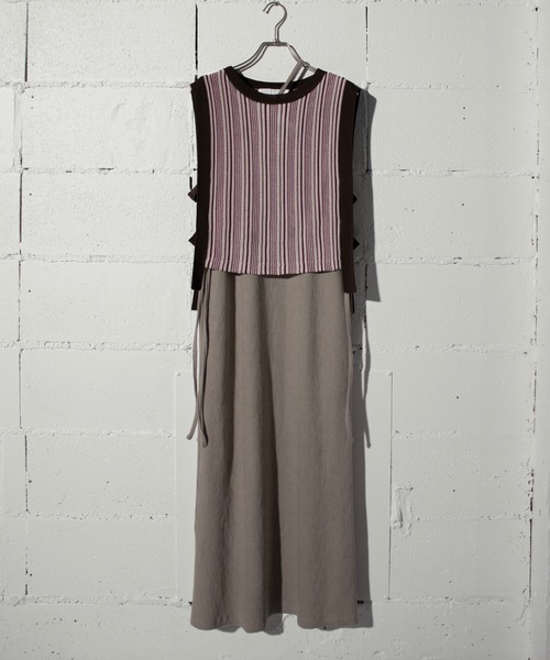 ANOGH アノフ ワンピース JQD VEST CUTDRESS 2P ZOZOTOWN Yahoo 店 - 通販 - Yahoo ショッピング