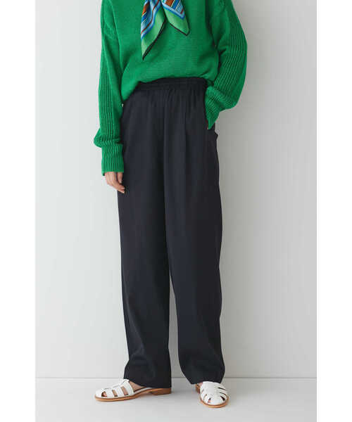 新品　ヒューマンウーマン　定価¥2万2000円　Ｗゴムリラックスパンツ human woman パンツ Wゴムリラックスパンツ レディース
