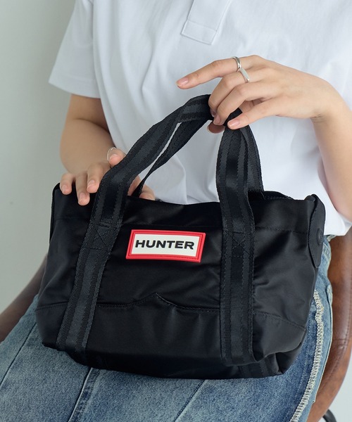 【HUNTER】ミニ トップ クリップ トート バッグ ハンター HUNTER ナイロン ミニ トップ クリップ トート バッグ
