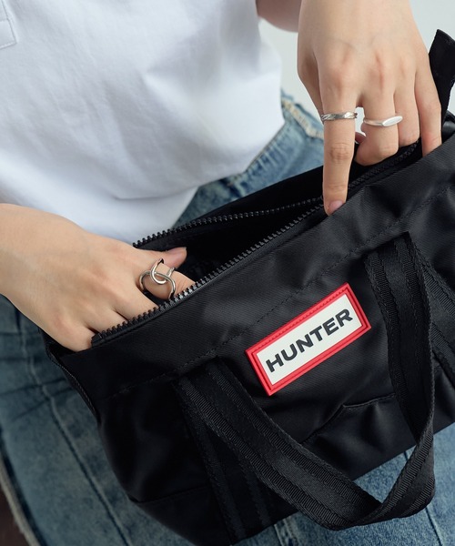 HUNTER（ハンター） トートバッグ 「HUNTER/ハンター」NYLON TOPCLIP
