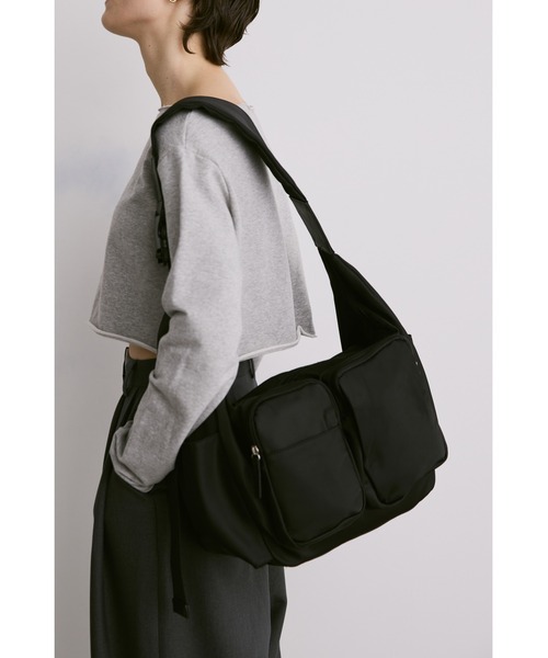 un/neu ショルダーバッグ バッグ ツイルポケットBIGボディバッグ